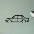 120L 1986 Classic Silhouette Metal Wall Art - Tinvibe