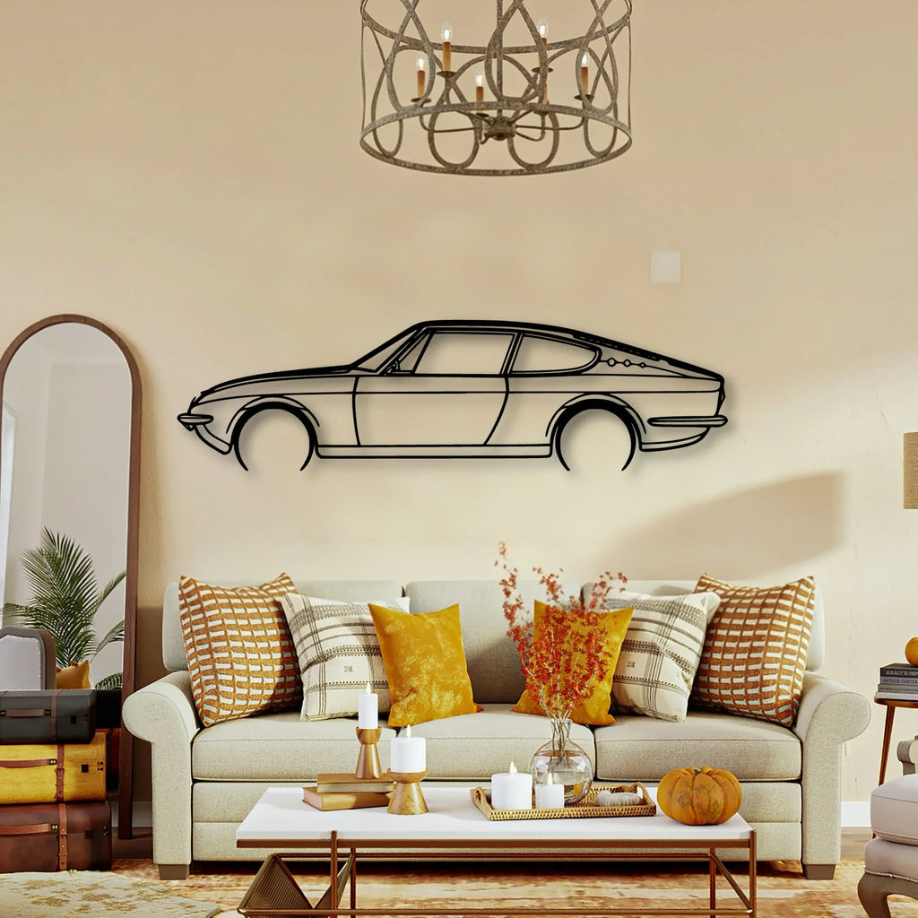 125S 1969 Classic Silhouette Metal Wall Art - Tinvibe