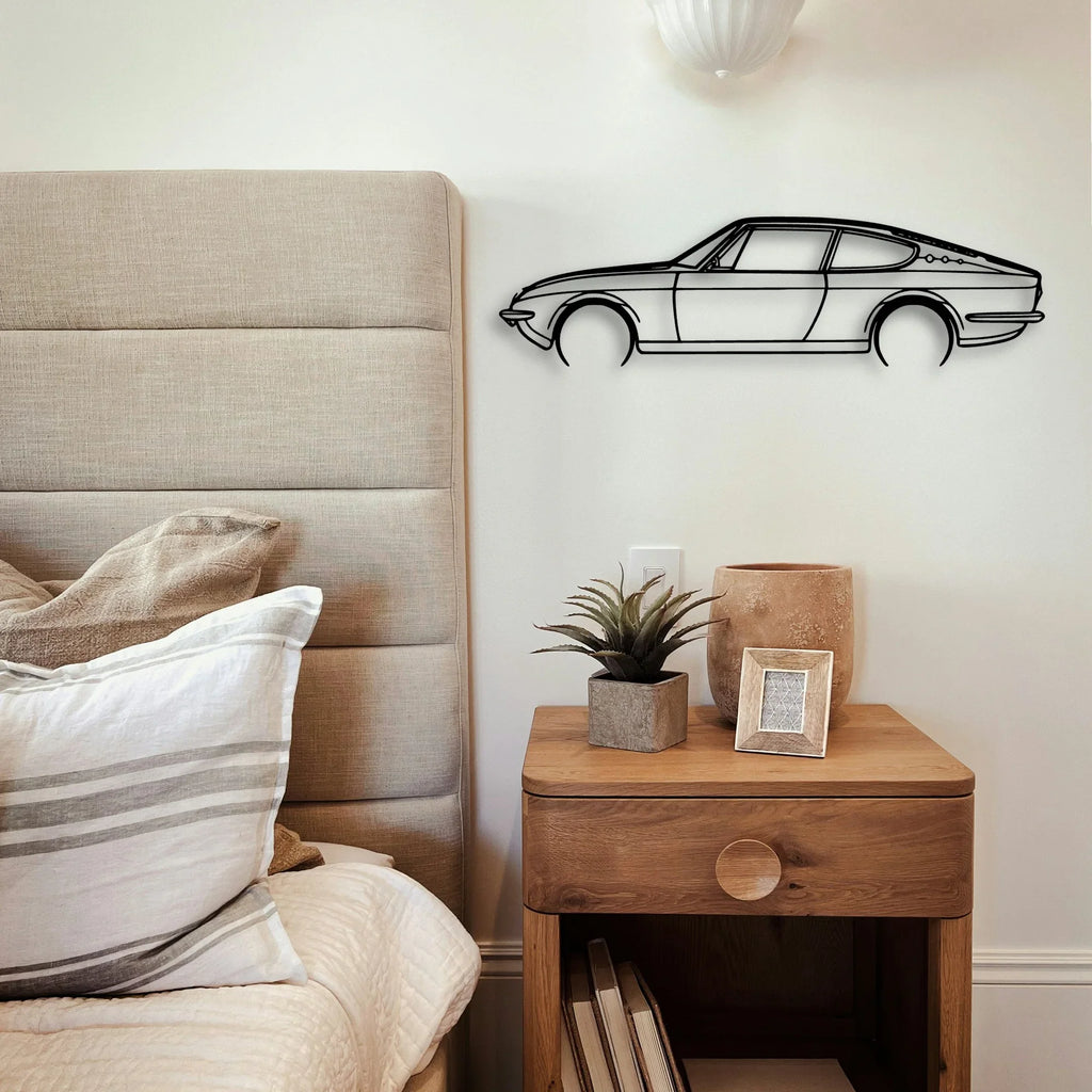 125S 1969 Classic Silhouette Metal Wall Art - Tinvibe