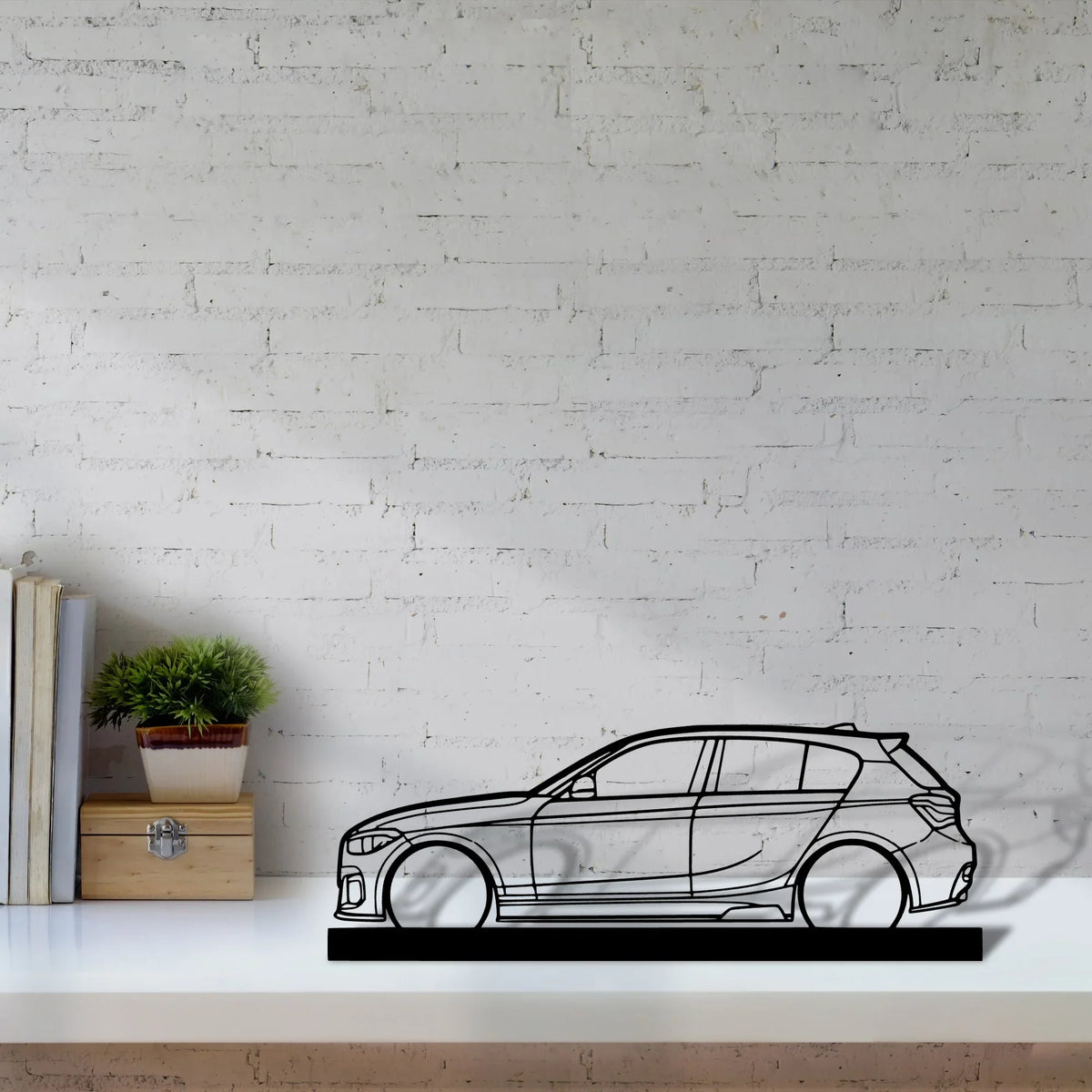 140i-f20 Silhouette Metal Art Stand - Tinvibe