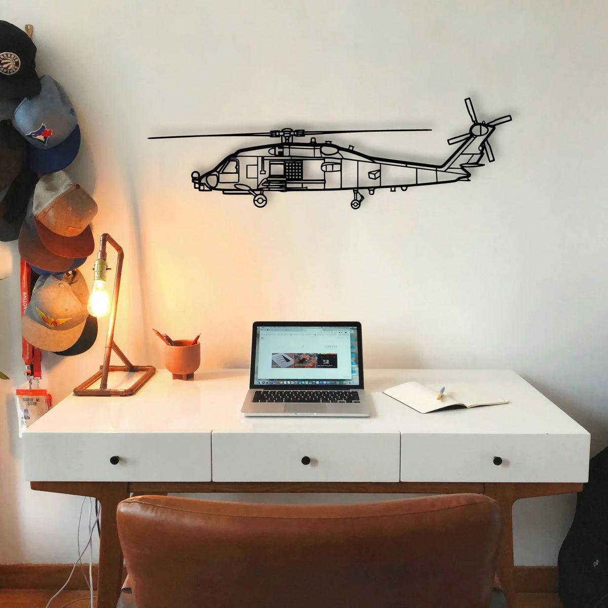 150 3 Classic Aircraft Silhouette Metal Wall Art - Tinvibe