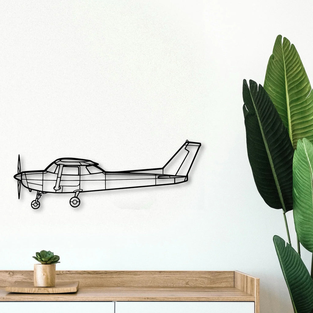 152 Classic Aircraft Silhouette Metal Wall Art - Tinvibe