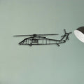 170B 2 Classic Aircraft Silhouette Metal Wall Art - Tinvibe