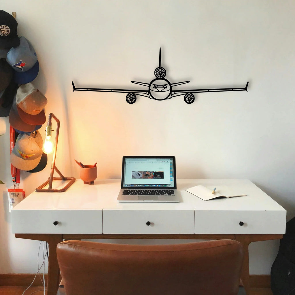 170B 6 Classic Aircraft Silhouette Metal Wall Art - Tinvibe