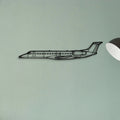 170B 8 Classic Aircraft Silhouette Metal Wall Art - Tinvibe