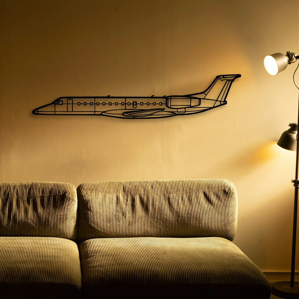 170B 8 Classic Aircraft Silhouette Metal Wall Art - Tinvibe