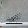 180-skywagon-4 Silhouette Metal Art Stand - Tinvibe