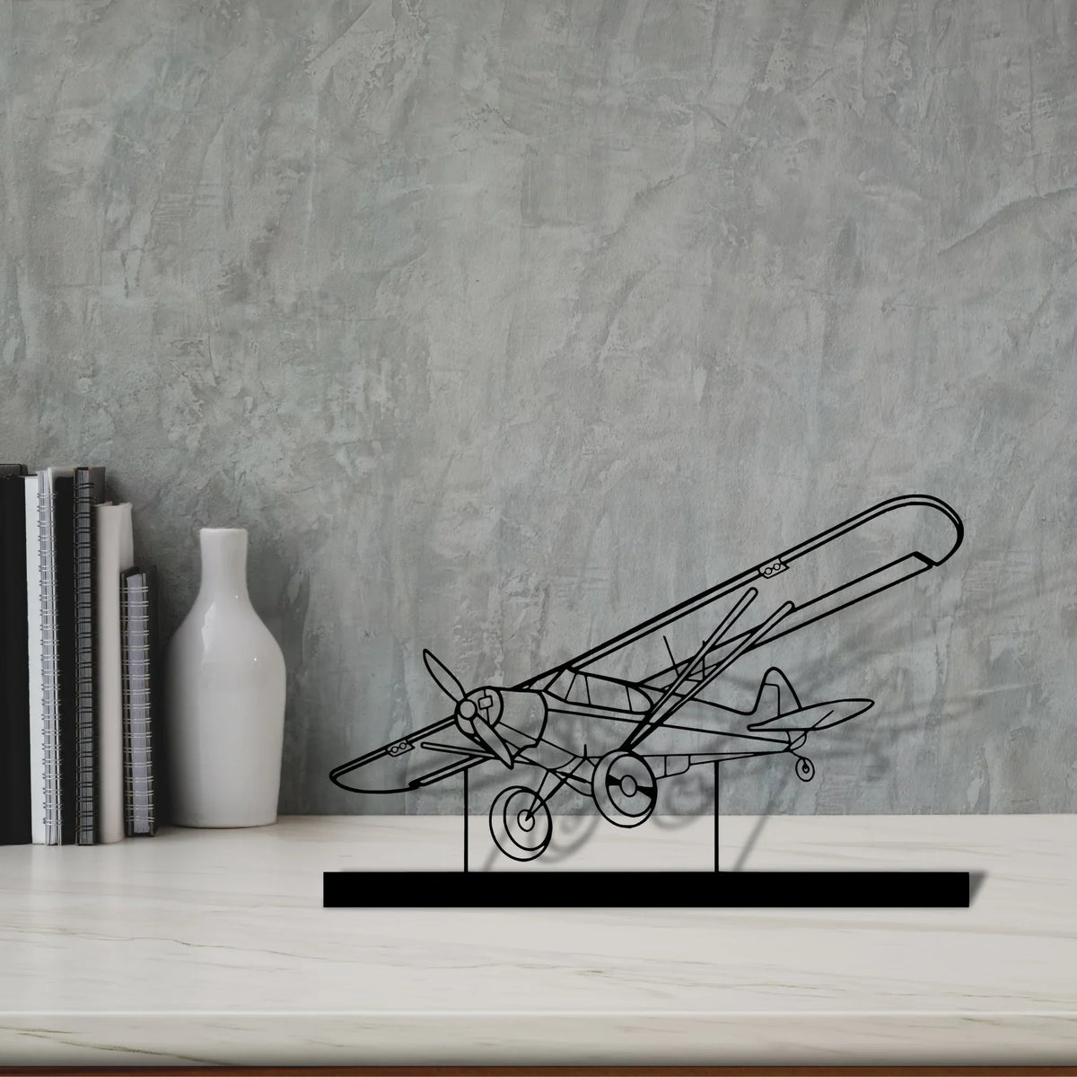 180-skywagon-4 Silhouette Metal Art Stand - Tinvibe
