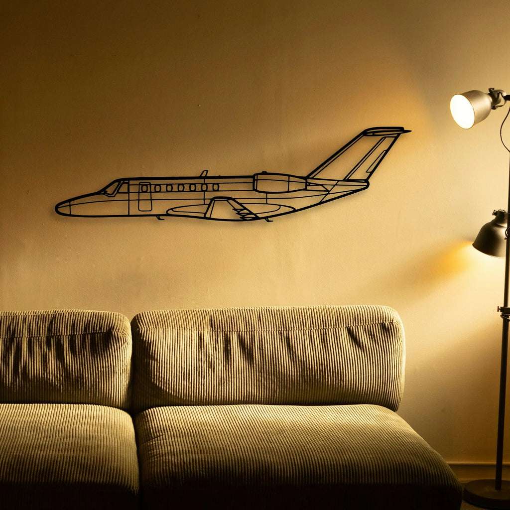 180K 3 Classic Aircraft Silhouette Metal Wall Art - Tinvibe