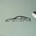 200SX S13 Classic Silhouette Metal Wall Art - Tinvibe