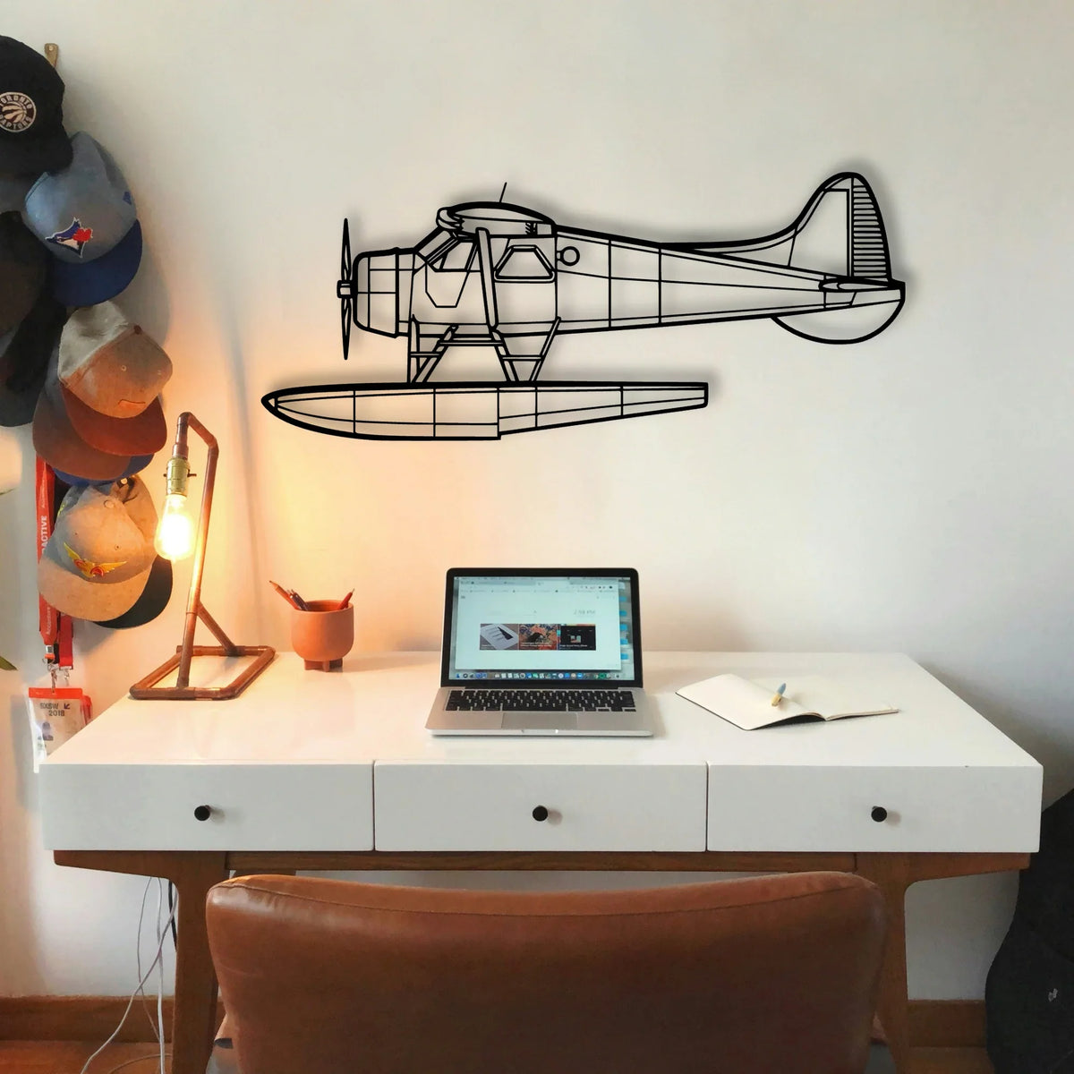 201 Standard Libelle 2 Classic Aircraft Silhouette Metal Wall Art - Tinvibe