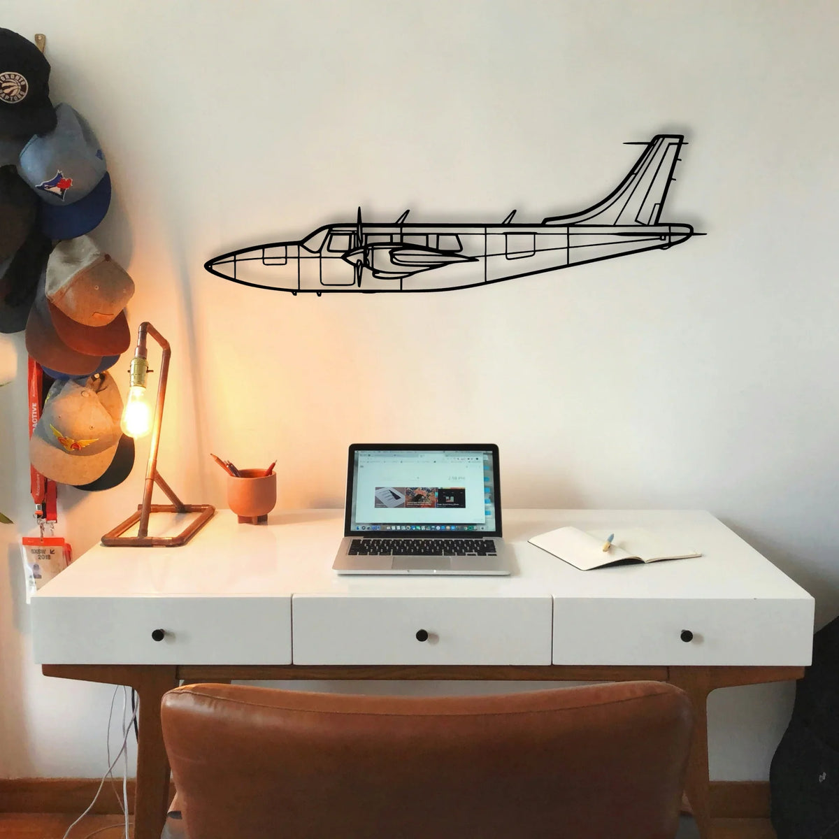 201 Standard Libelle 4 Classic Aircraft Silhouette Metal Wall Art - Tinvibe