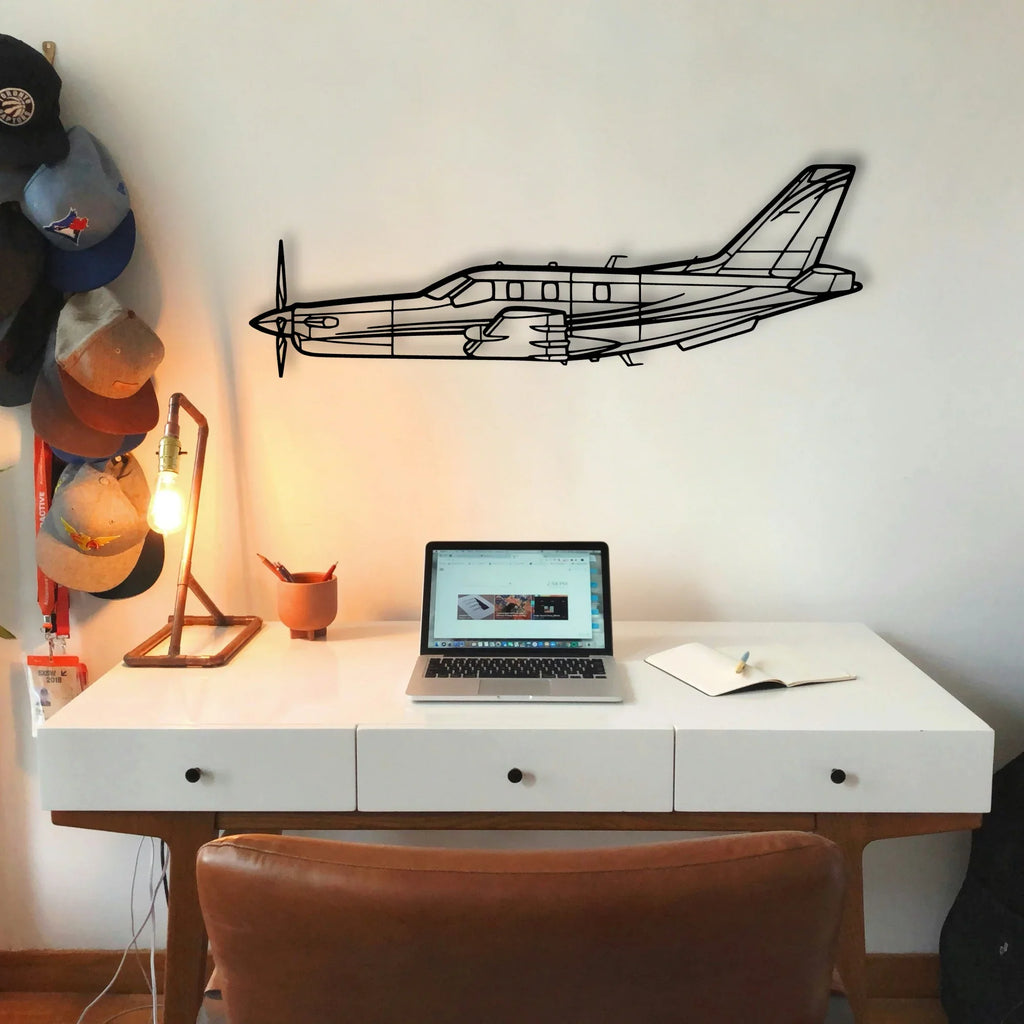201 Standard Libelle Classic Aircraft Silhouette Metal Wall Art - Tinvibe