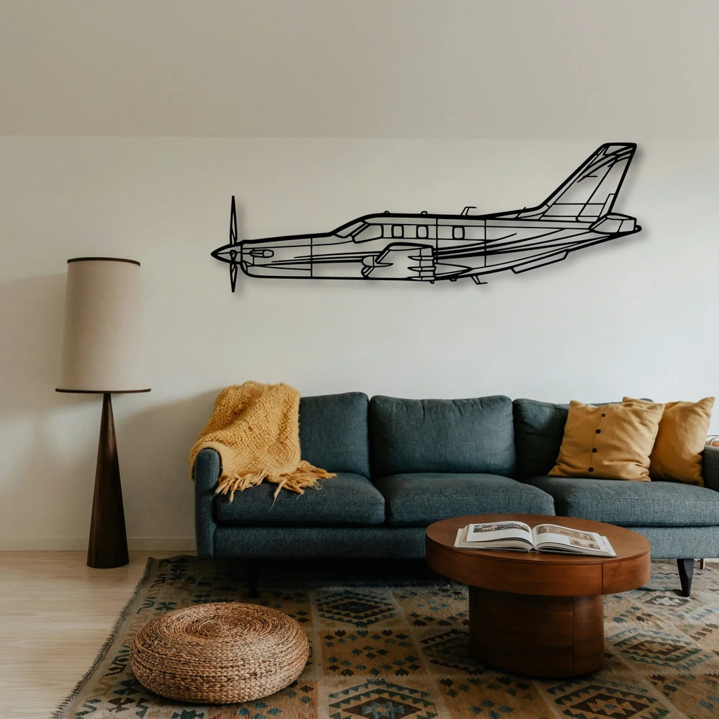 201 Standard Libelle Classic Aircraft Silhouette Metal Wall Art - Tinvibe