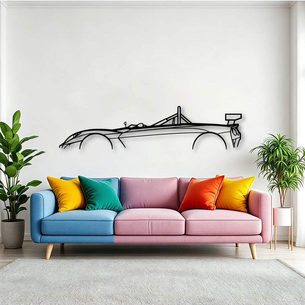 2 Eleven 2009 Classic Silhouette Metal Wall Art - Tinvibe