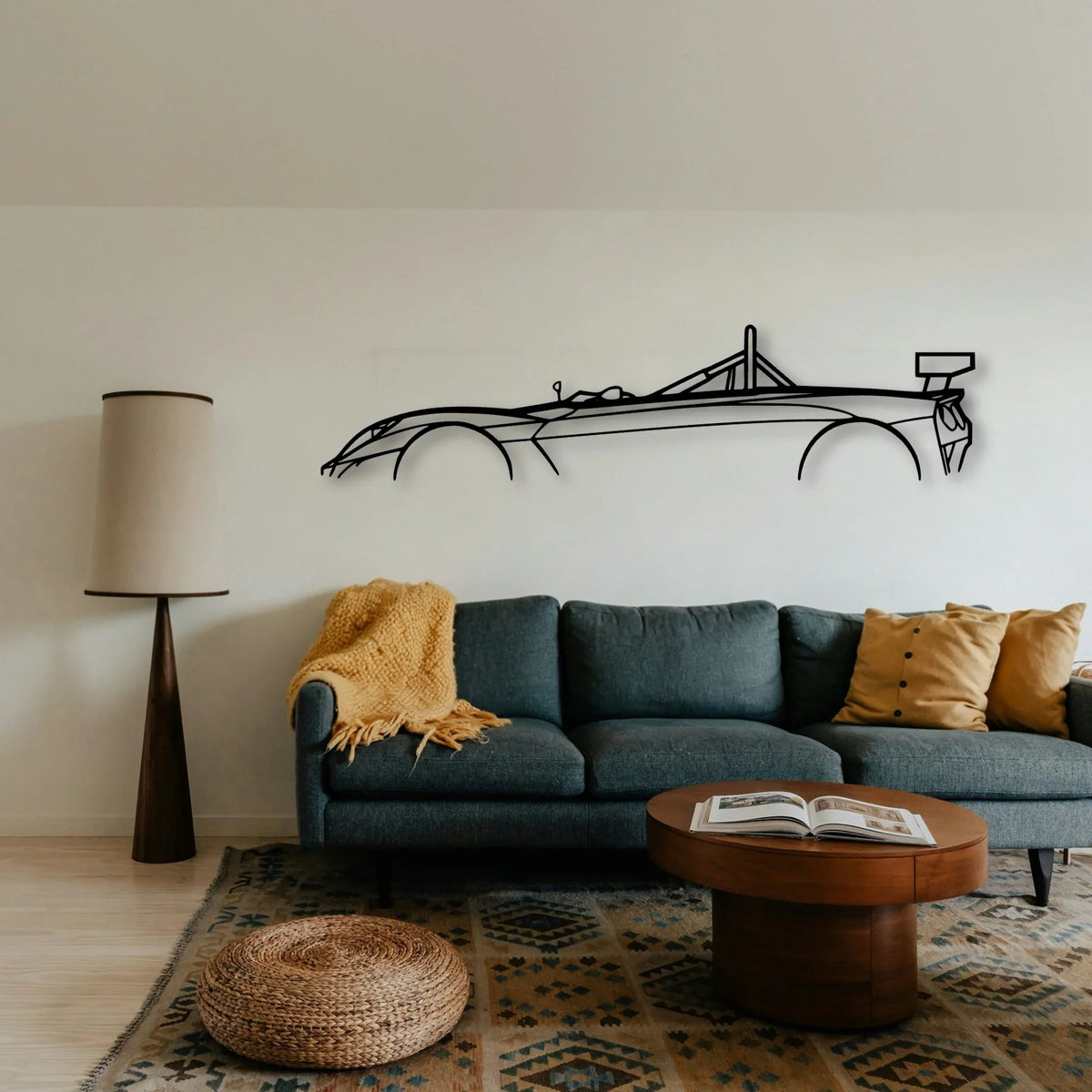 2 Eleven 2009 Classic Silhouette Metal Wall Art - Tinvibe