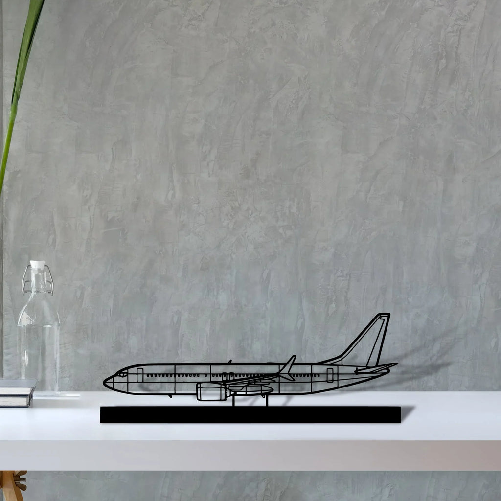 737 Silhouette Metal Art Stand - Tinvibe