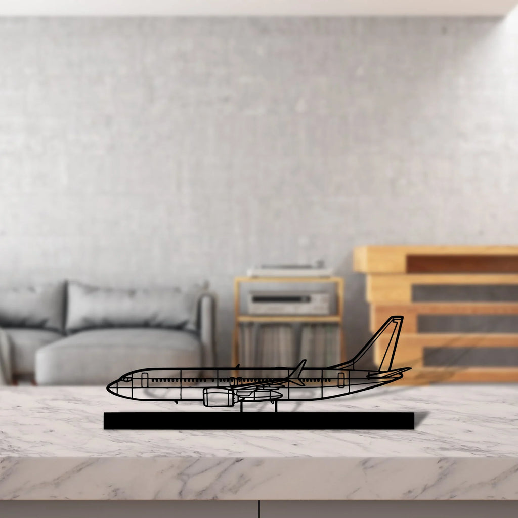 737 Silhouette Metal Art Stand - Tinvibe