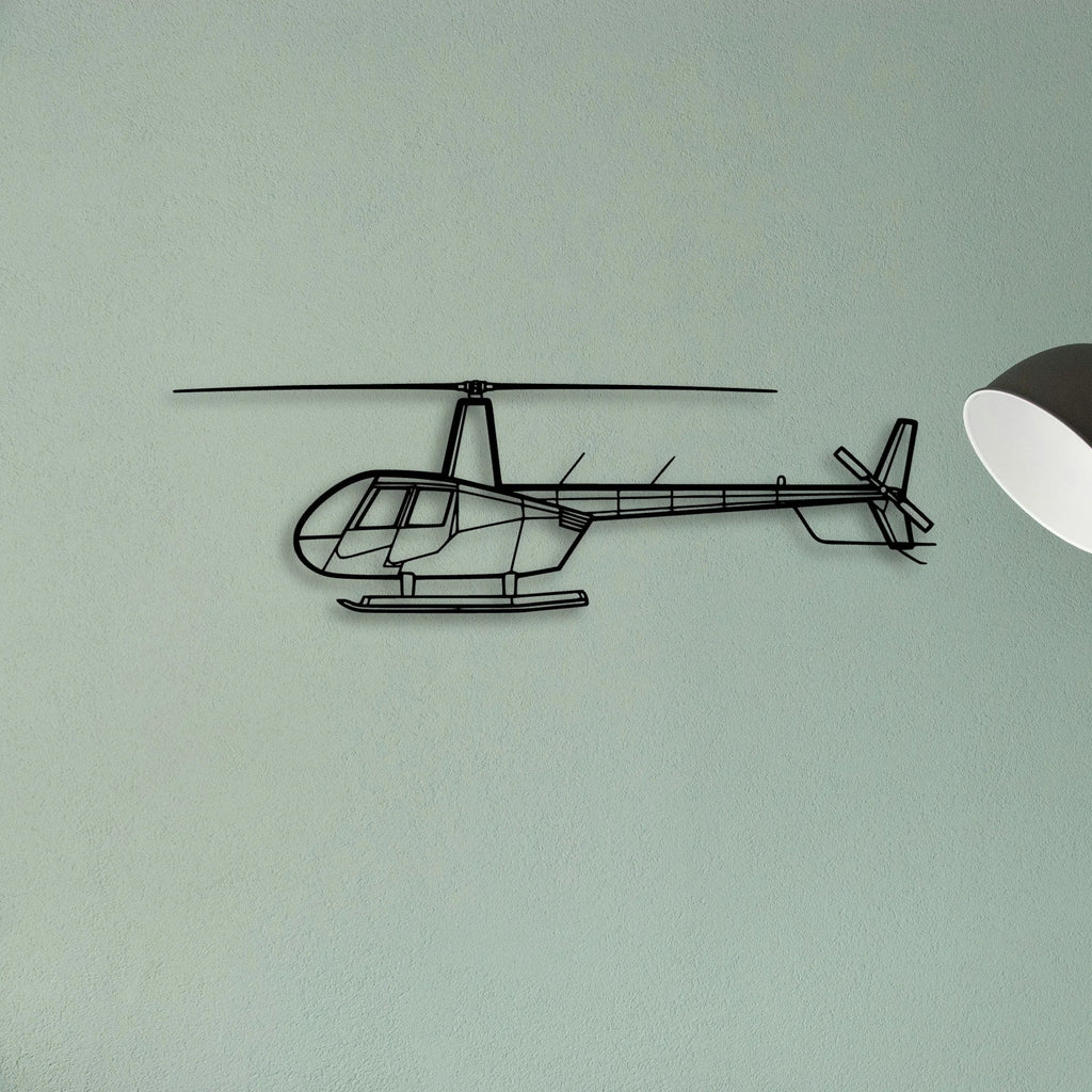 747 200B Classic Aircraft Silhouette Metal Wall Art - Tinvibe