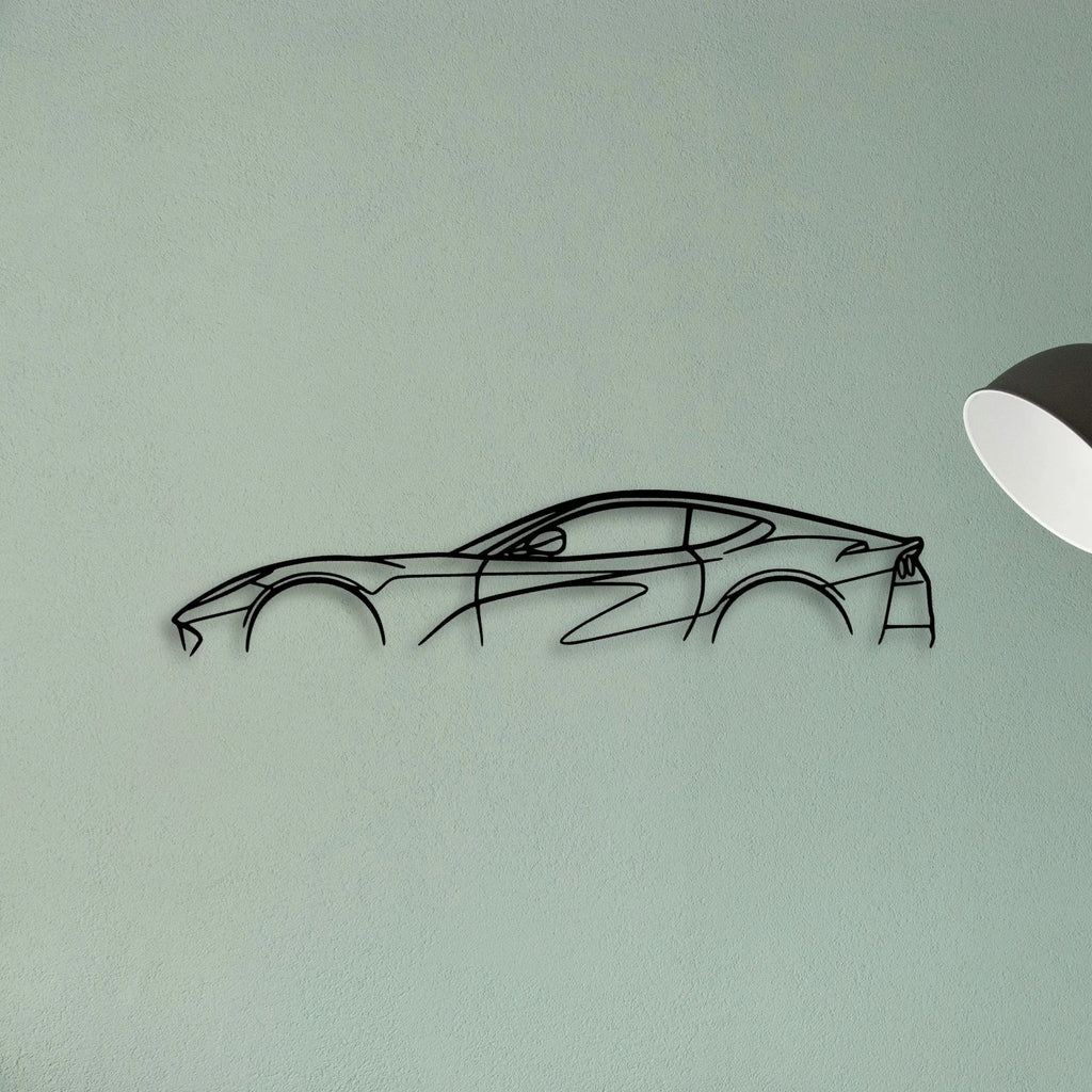 812 Superfast Classic Silhouette Metal Wall Art - Tinvibe