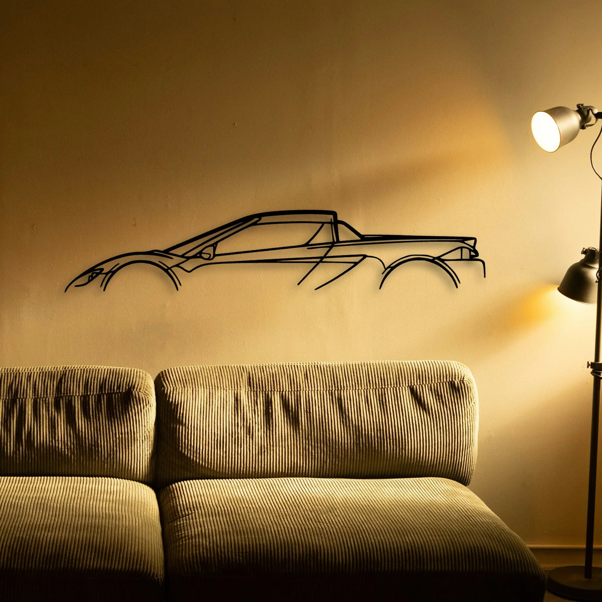 Attack 2010 Classic Silhouette Metal Wall Art - Tinvibe