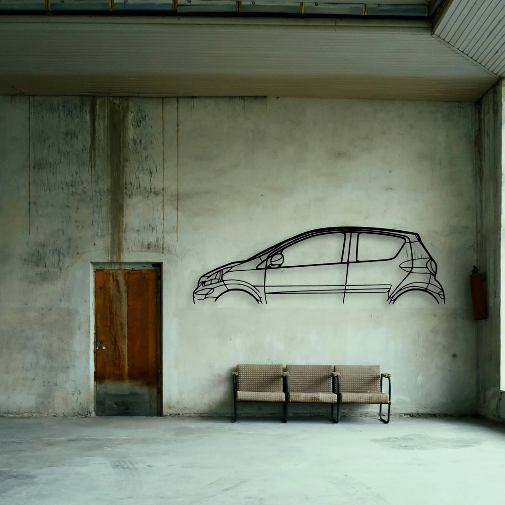 Aygo 2012 Classic Silhouette Metal Wall Art - Tinvibe