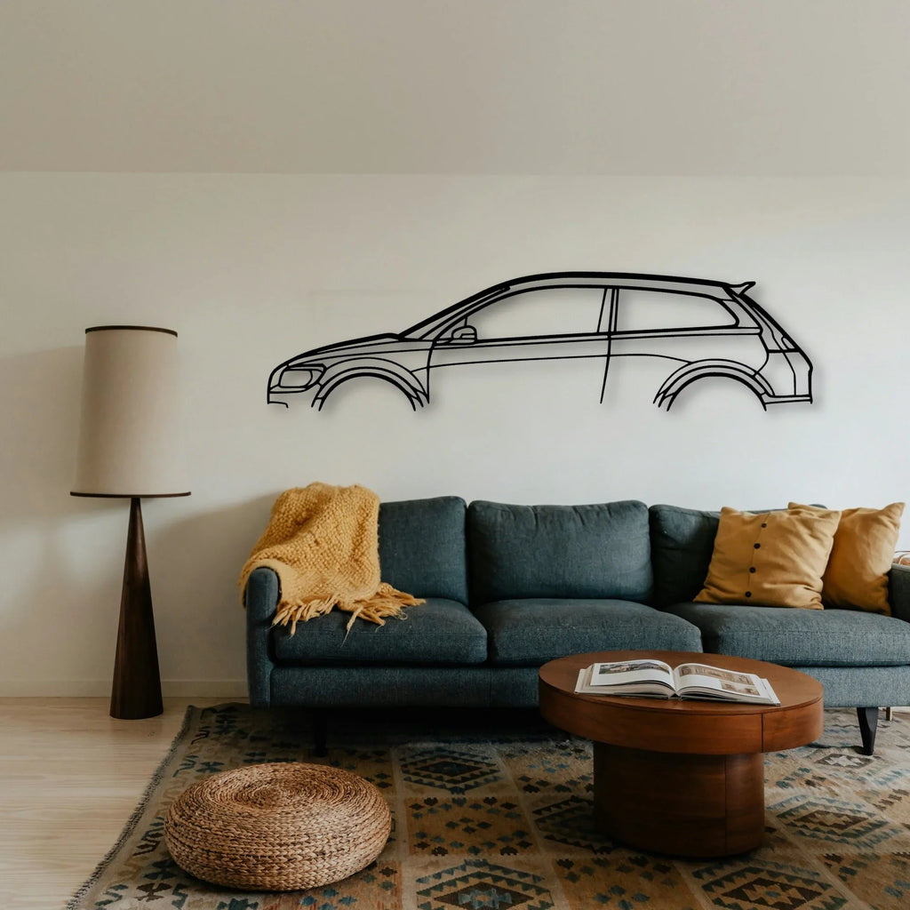 C30 2007 Classic Silhouette Metal Wall Art - Tinvibe