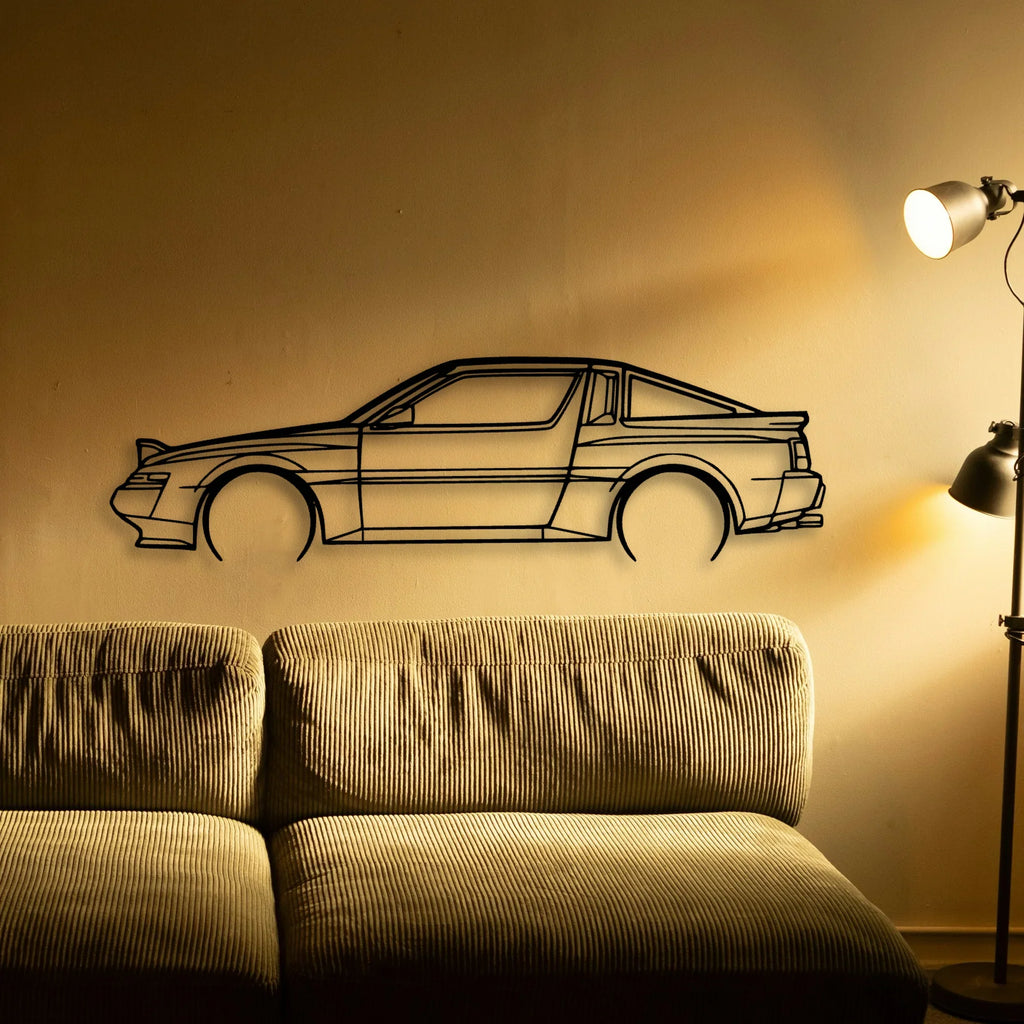 Conquest 1987 Classic Silhouette Metal Wall Art - Tinvibe