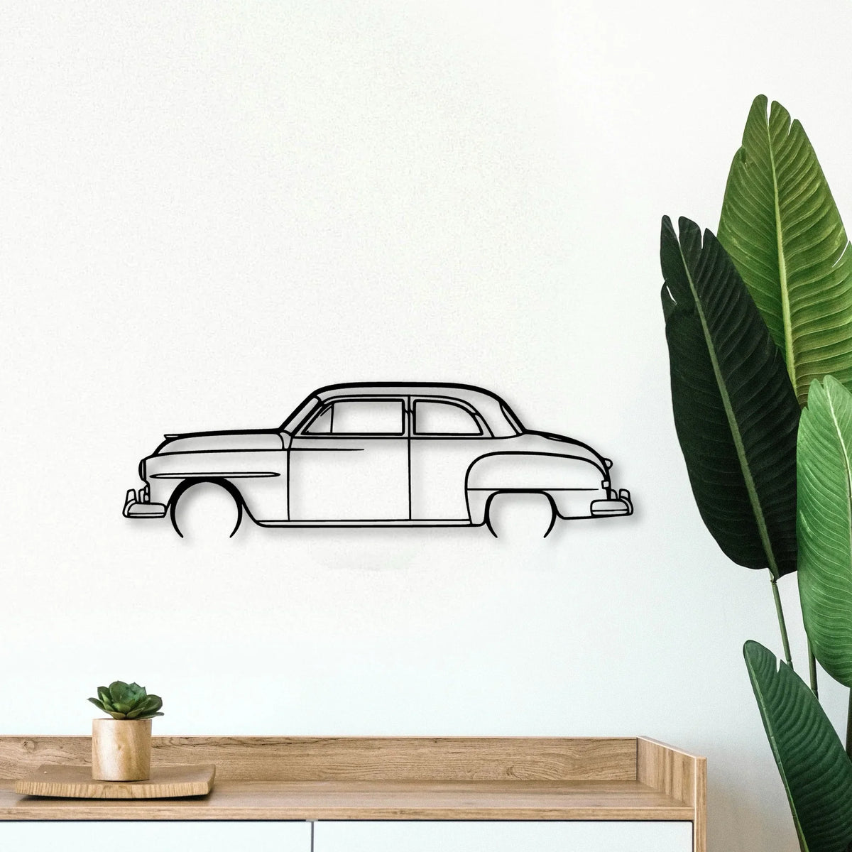 Cranbrook 1951 Classic Silhouette Metal Wall Art - Tinvibe