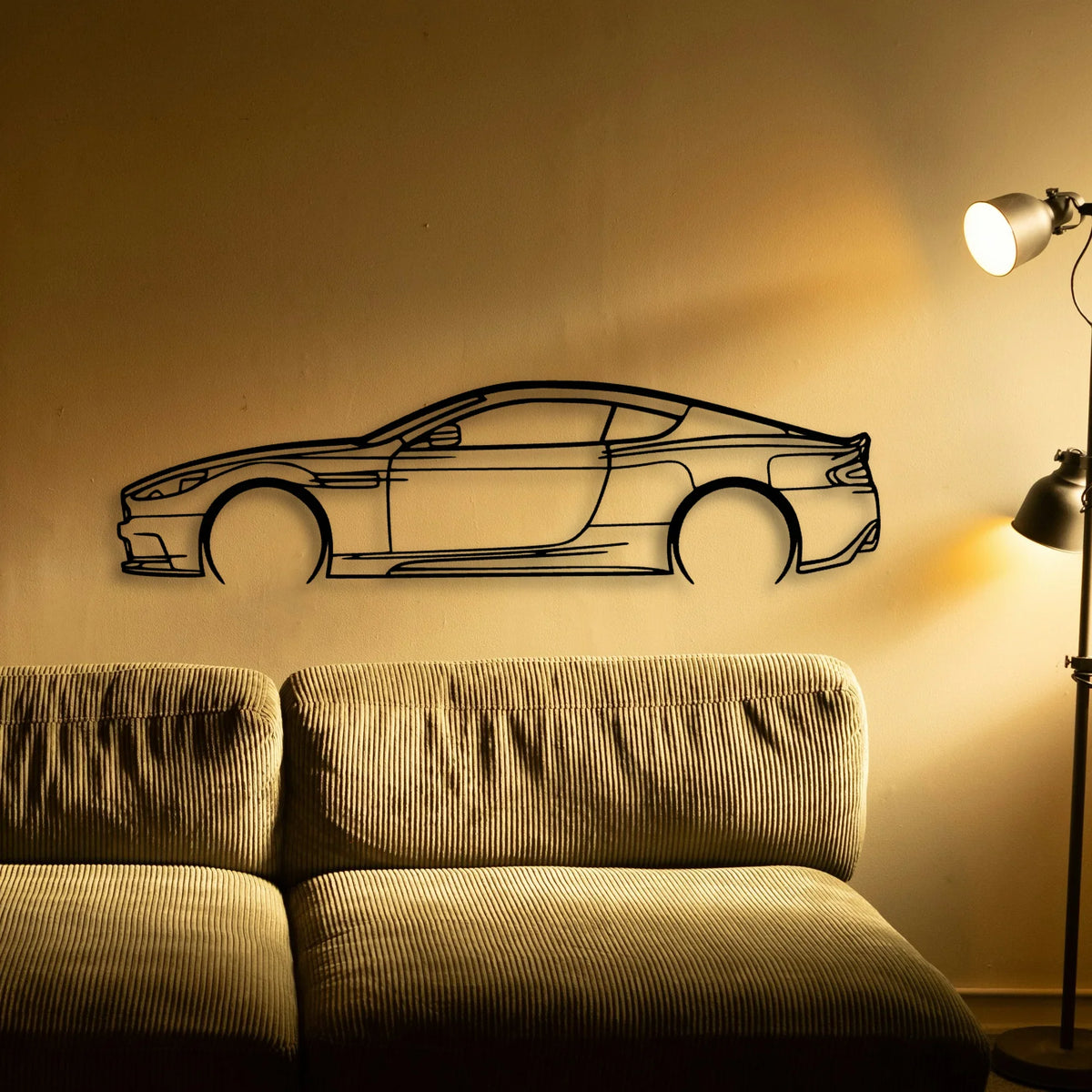 DBS 2012 Classic Silhouette Metal Wall Art - Tinvibe