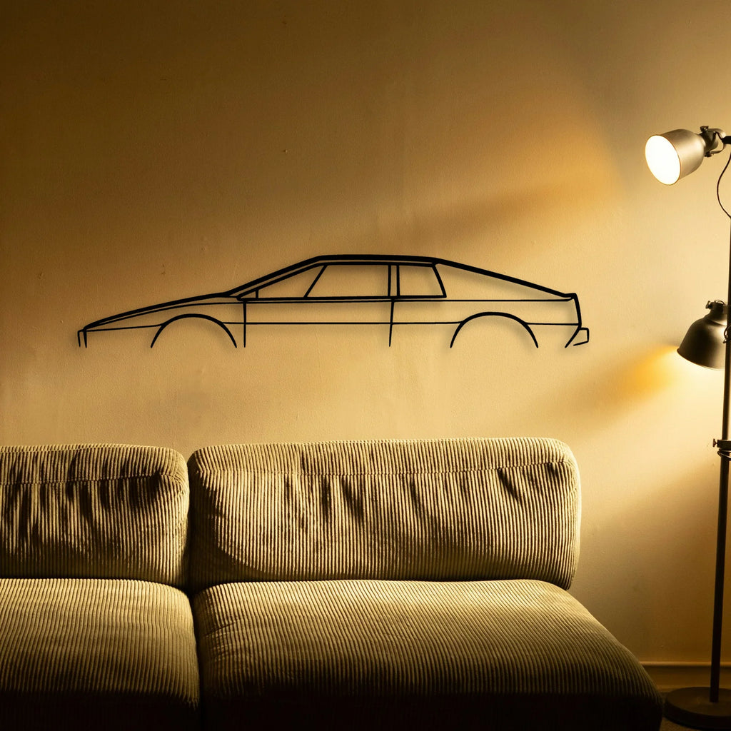 Esprit S1 Classic Silhouette Metal Wall Art - Tinvibe