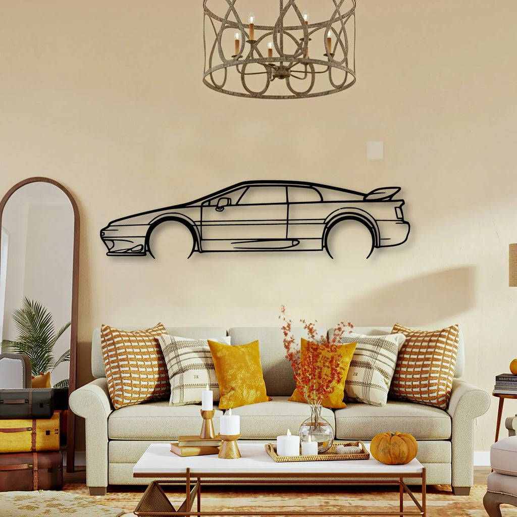 Esprit Turbo Classic Silhouette Metal Wall Art - Tinvibe