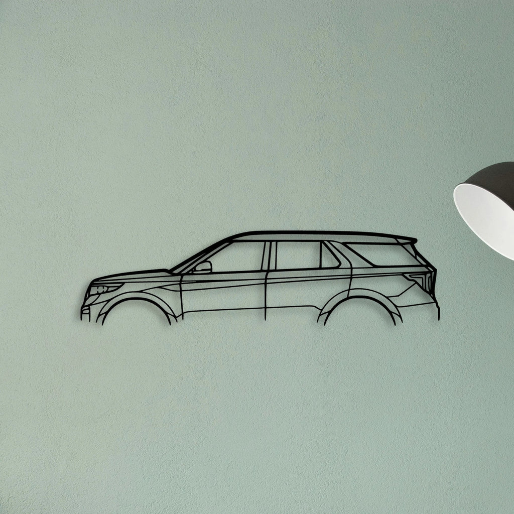 Explorer 2022 Classic Silhouette Metal Wall Art - Tinvibe