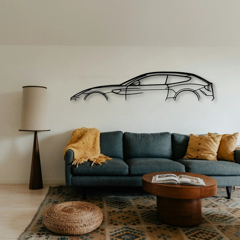 FF 2012 Classic Silhouette Metal Wall Art - Tinvibe