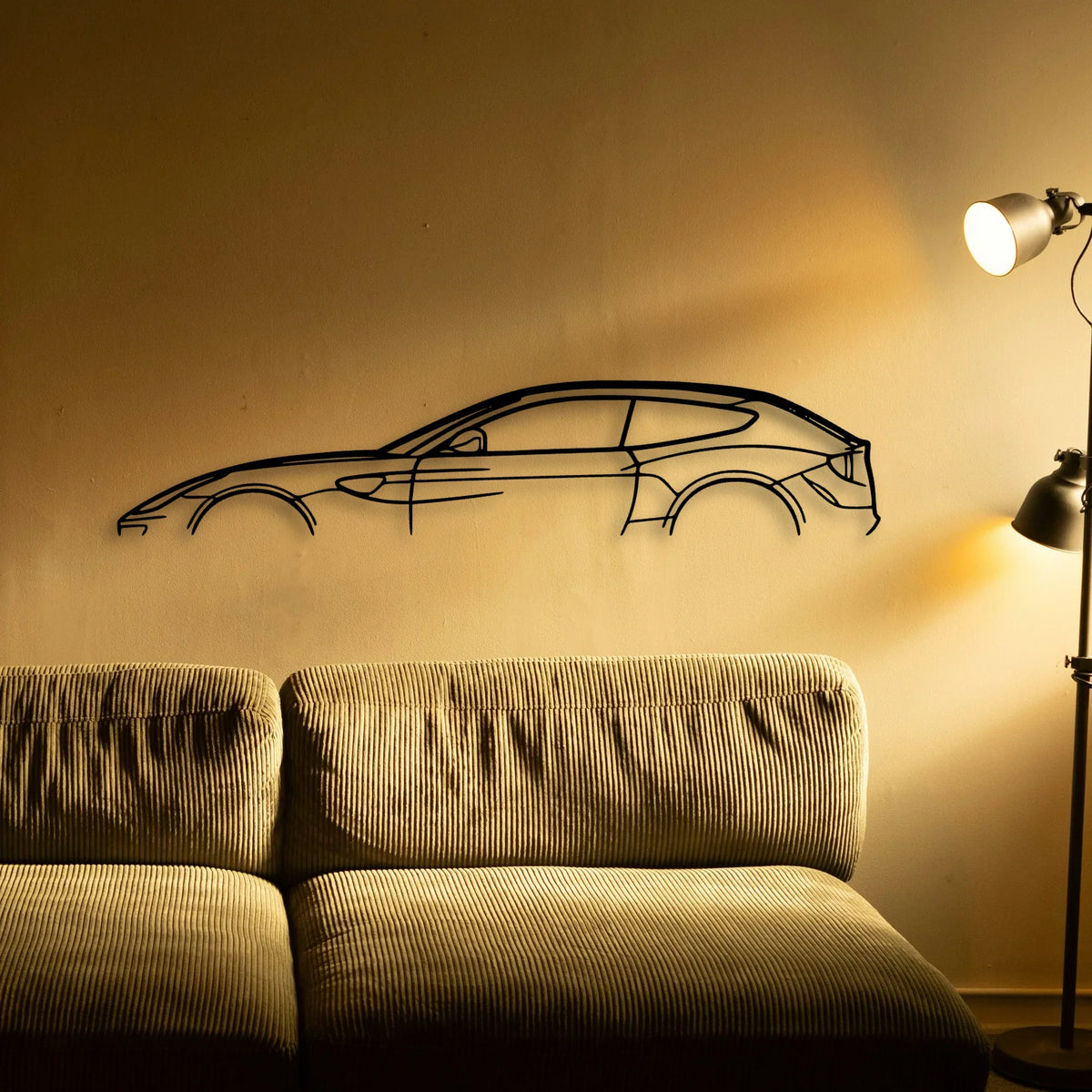 FF 2012 Classic Silhouette Metal Wall Art - Tinvibe