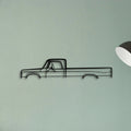 Fargo 1969 Classic Silhouette Metal Wall Art - Tinvibe