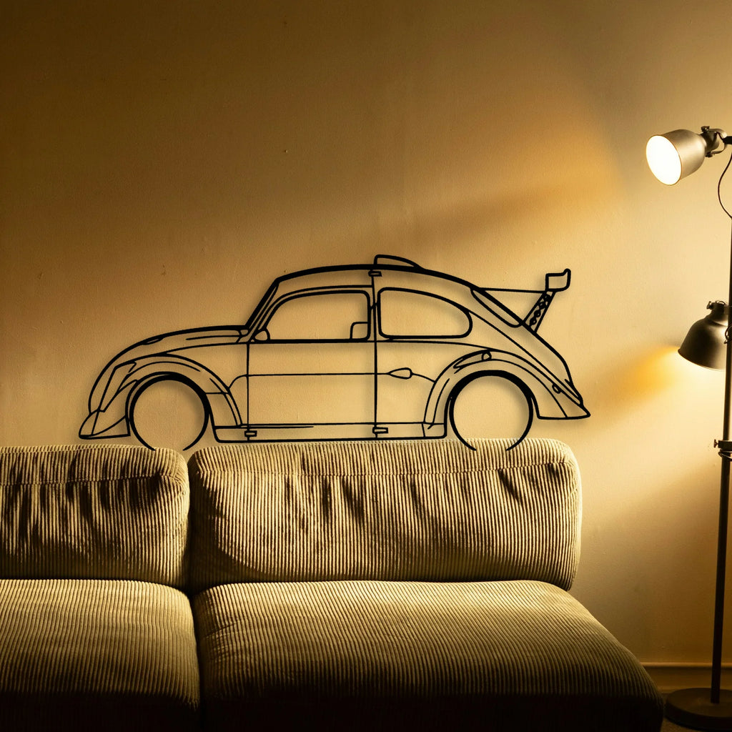 FUN CUP Classic Silhouette Metal Wall Art - Tinvibe