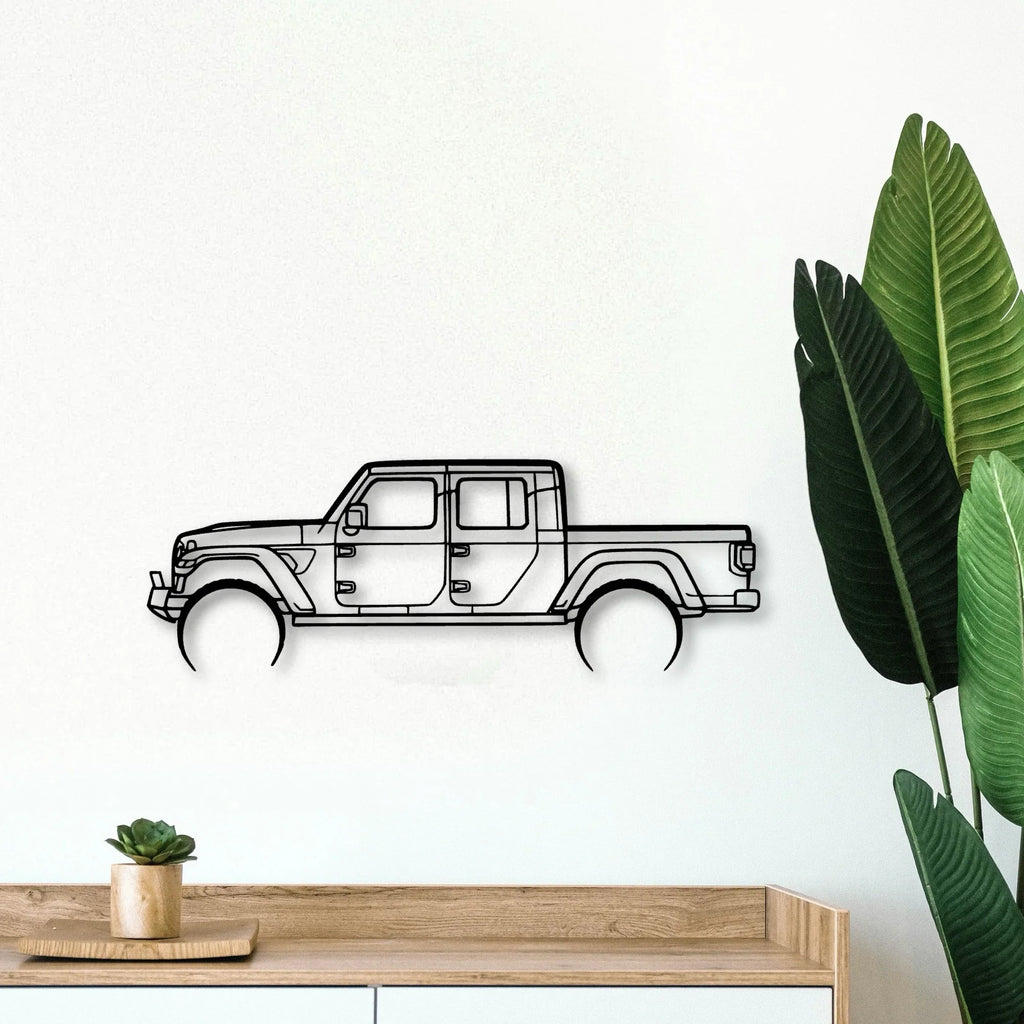 Gladiator 2 Classic Silhouette Metal Wall Art - Tinvibe