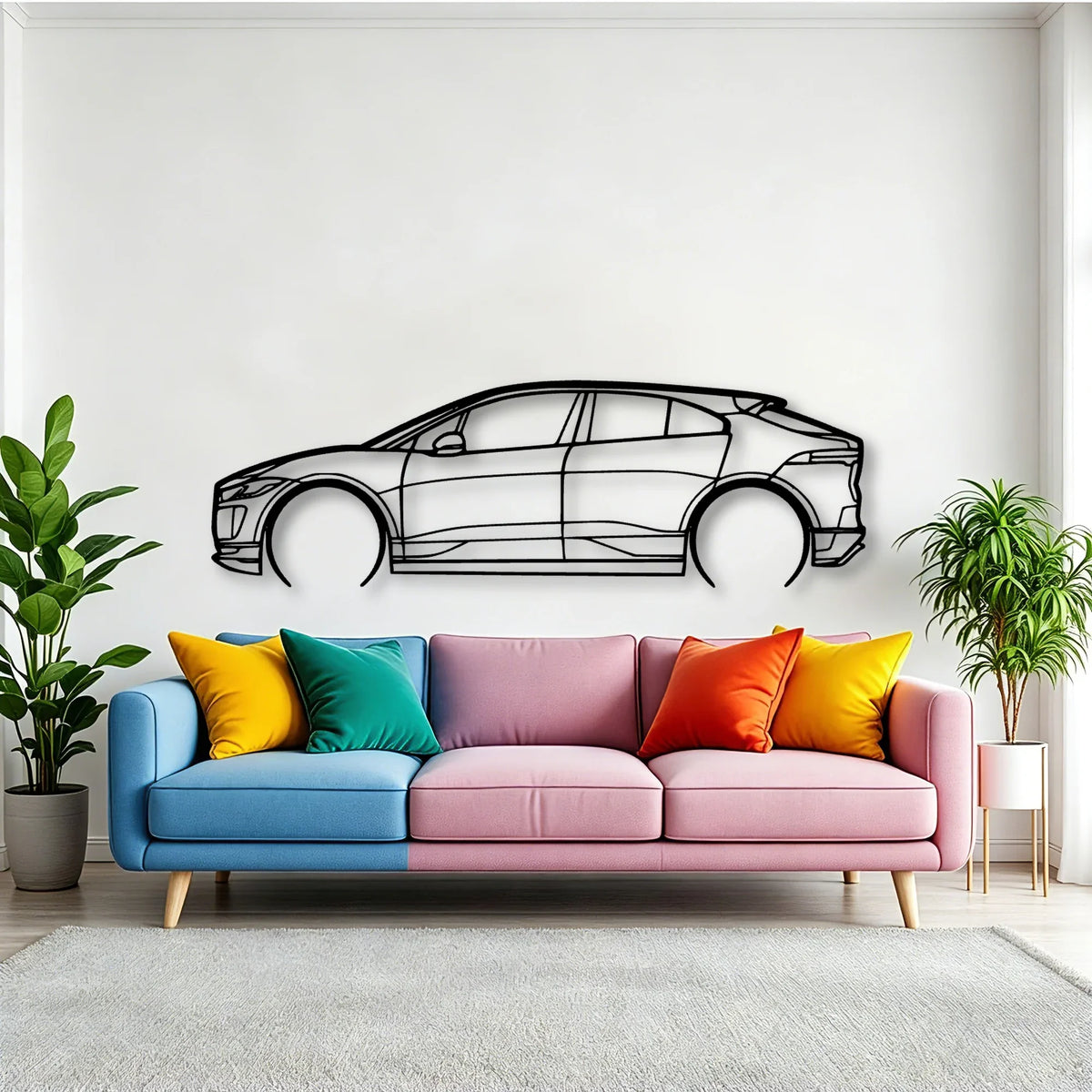 I Pace HSE Classic Silhouette Metal Wall Art - Tinvibe