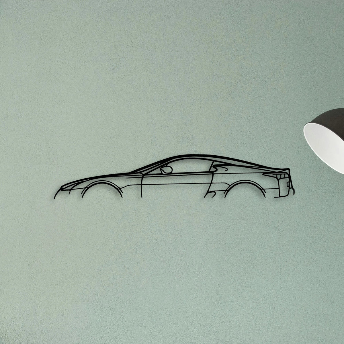 LFA 2012 Classic Silhouette Metal Wall Art - Tinvibe