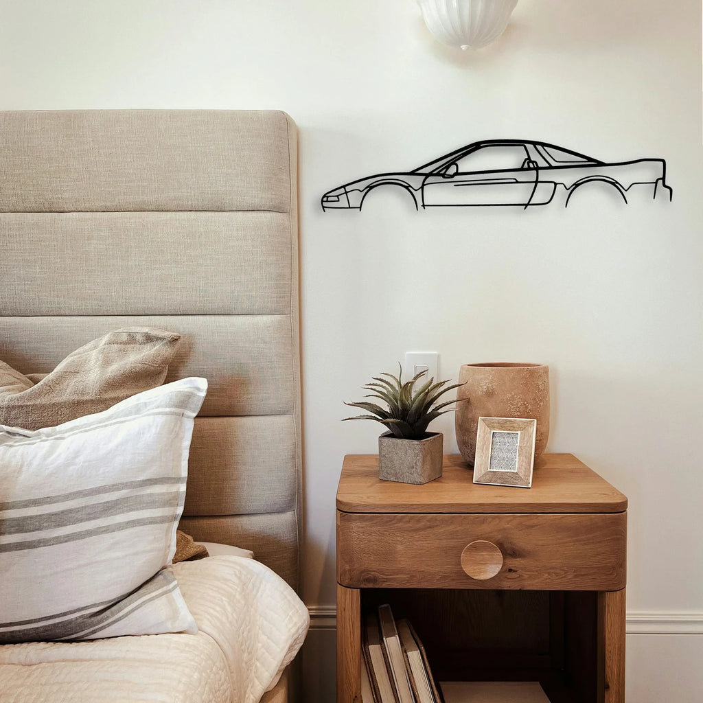 NSX NA1 Classic Silhouette Metal Wall Art - Tinvibe