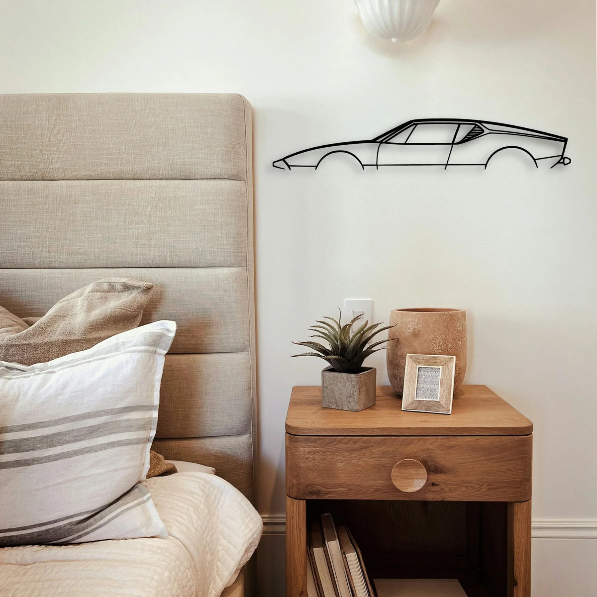 Pantera Classic Silhouette Metal Wall Art - Tinvibe