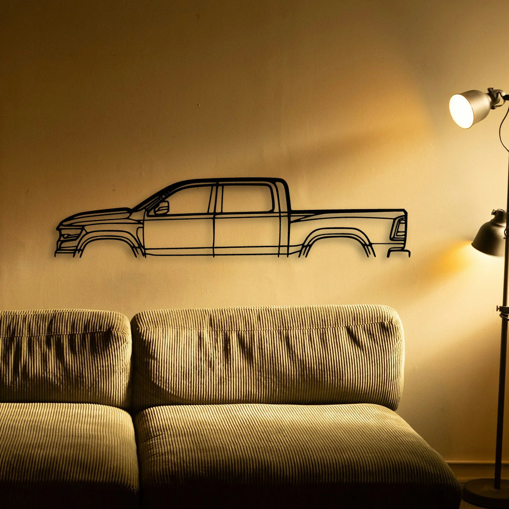 TRX 2021 Classic Silhouette Metal Wall Art - Tinvibe