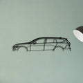 V60 2023 Classic Silhouette Metal Wall Art - Tinvibe