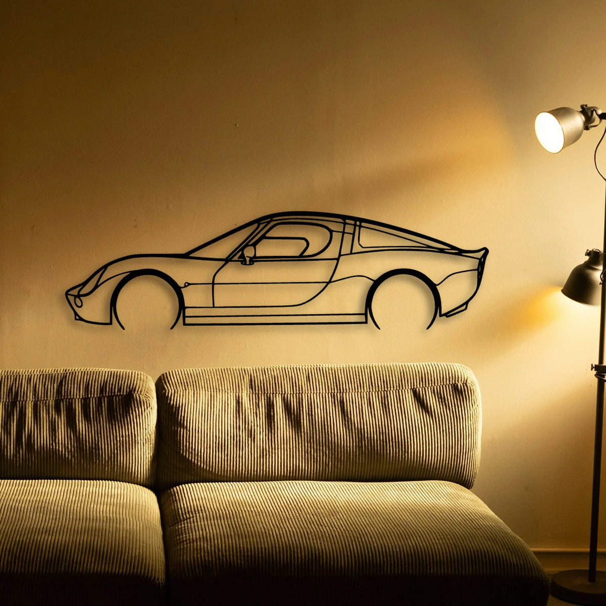 Vertige Classic Silhouette Metal Wall Art - Tinvibe