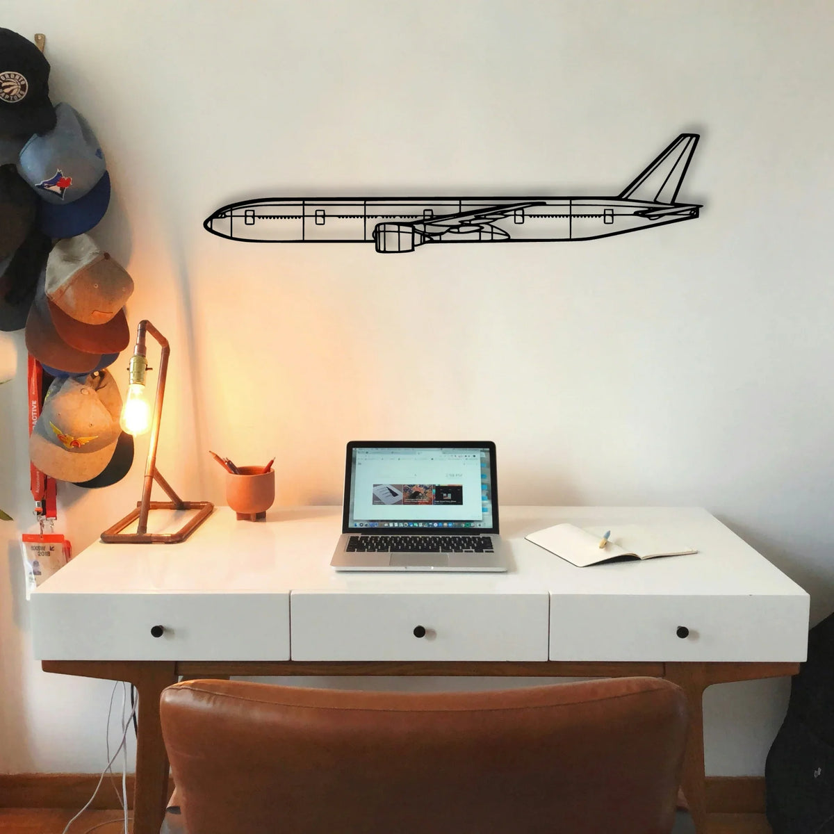 A 6 Intruder 2 Classic Aircraft Silhouette Metal Wall Art - Tinvibe