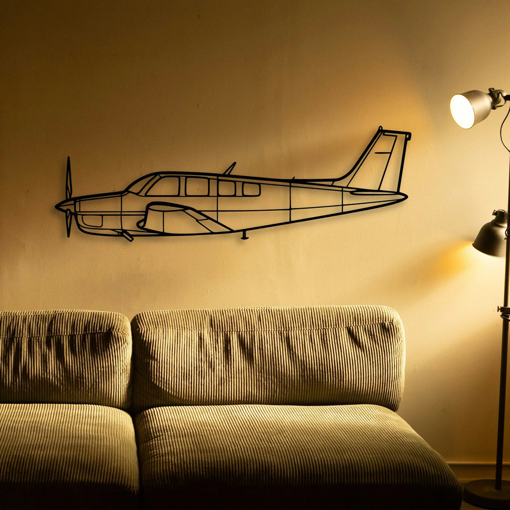 Ah 64D Apache 3 Classic Aircraft Silhouette Metal Wall Art - Tinvibe
