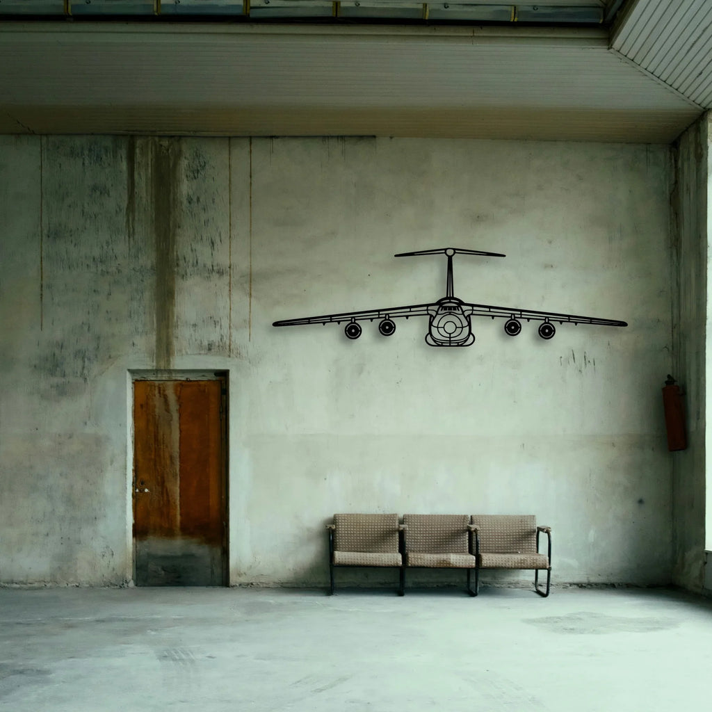Ah 64D Apache Classic Aircraft Silhouette Metal Wall Art - Tinvibe