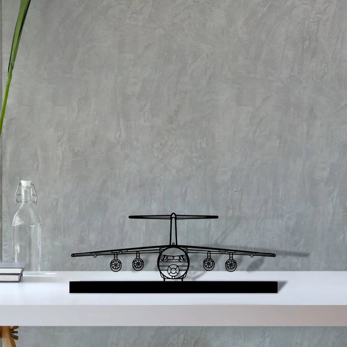 bae-146 Silhouette Metal Art Stand - Tinvibe