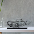 c1-1960-2 Silhouette Metal Art Stand - Tinvibe